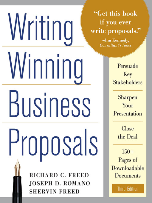 Title details for Writing Winning Business Proposals by Richard C. Freed - Available